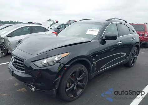 2015 Infiniti Qx70 from USA, damaged, VIN JN8CS1MW9FM481982